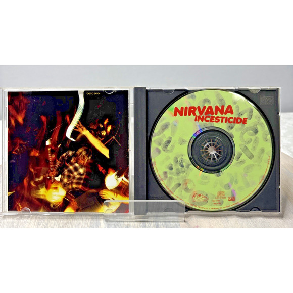 Nirvana – Incesticide (CD, 1992, Geffen) Grunge Alternative Rock Kurt Cobain - Picture 3 of 5
